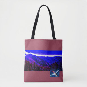 Tote Mountain Hummingbird Bolsa Baag