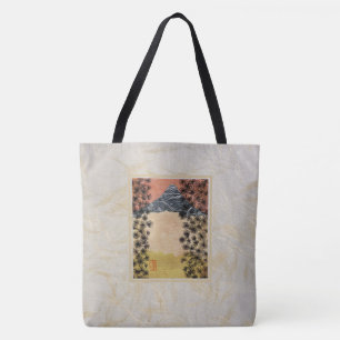 Tote Mt. Fuji Sturdy Brushing Polyester Bolsa