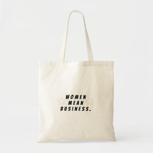 Tote Mulheres significam Bolsa de negócios