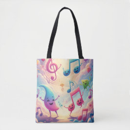 Tote Música Rainbow Bolsa