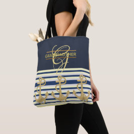 Tote Na moda GRANDMOTHER Bolsa Monogramas
