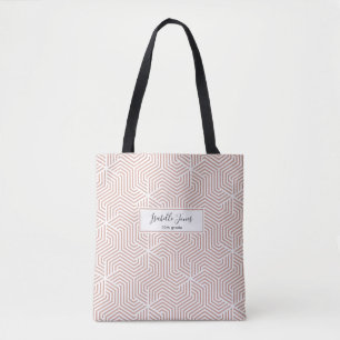 Tote na moda guião geométrica bolsa personalizado da fa