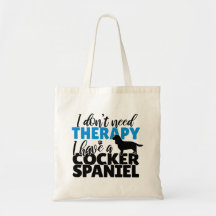 Não preciso de terapia, tenho uma Bolsa de Cocker