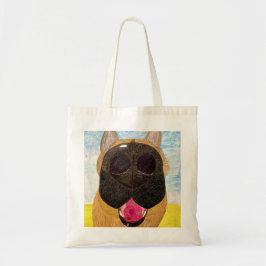 Tote Nariz de cachorro e bolsa de framboesa