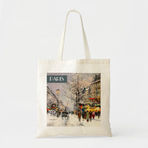 Tote Natal em Paris. Bolsa de Presente de Natal