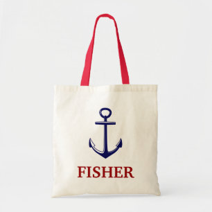 Tote Náutico com a bolsa de praia conhecida azul