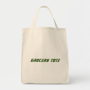 Tote Nome do Bolsa da Grocery - Presente da Festa de ca