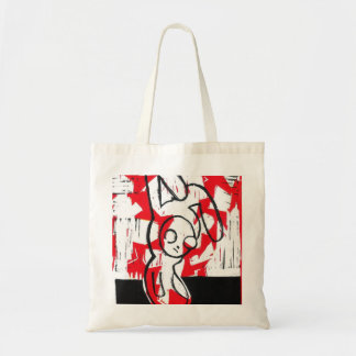 Tote Normando o bolsa do coelho (vermelho)