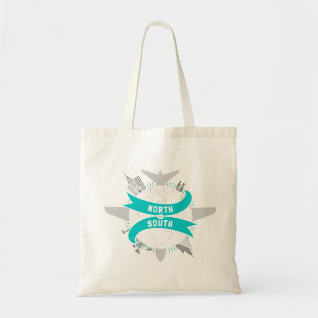 Tote Norte ao bolsa sul (Frente)