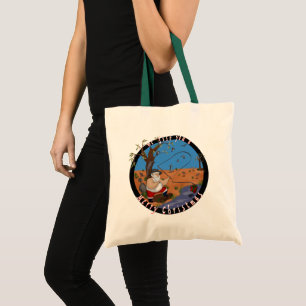 Tote Nós lhe damos uma bolsa de Natal Feliz