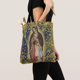Tote Nossa senhora do bolsa de Guadalupe