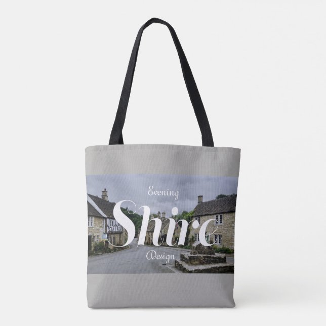 Tote Nosso bolsa da loja perfeito para comprar (Verso)