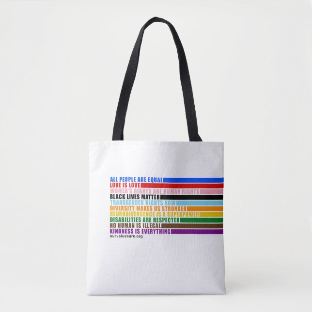 Tote Nossos Valores São Bolsa (Frente)