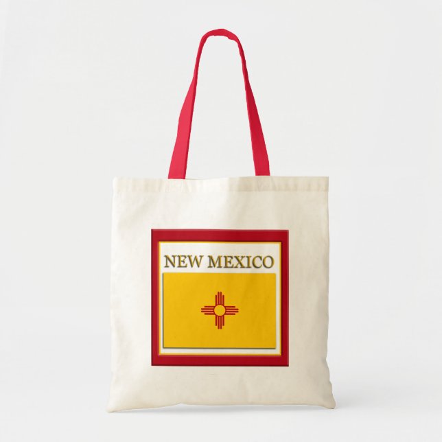 Tote Nova Bolsa de canvas de Design de Sinalizador do E (Frente)