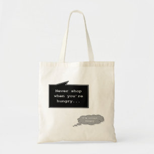 Tote Nunca comprar quando você é o bolsa com fome