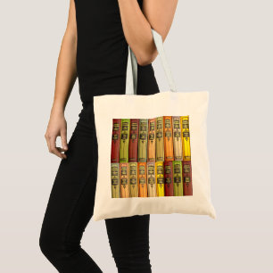 Tote Nunca envelhecer - bolsa de livro