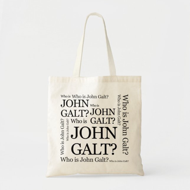 Tote O ATLAS oficial SHRUGGED o bolsa pequeno do filme (Frente)