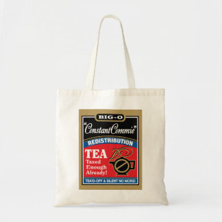 Tote O bolsa 100% do algodão do tea party