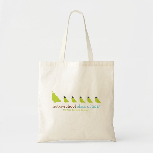 Tote O bolsa 2013 da graduação das codorniz em seguido (Frente)