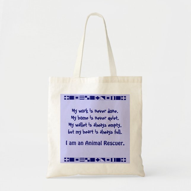 Tote O bolsa animal do salvador (Frente)