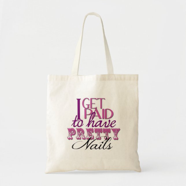 Tote O bolsa bonito das unhas (Frente)