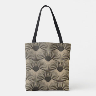 Tote O bolsa bonito do design do fã do art deco