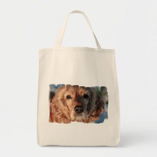 Tote O bolsa bonito do mantimento do Spaniel
