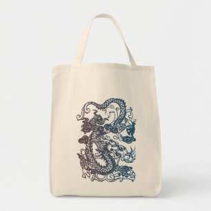 Tote O bolsa chinês do dragão