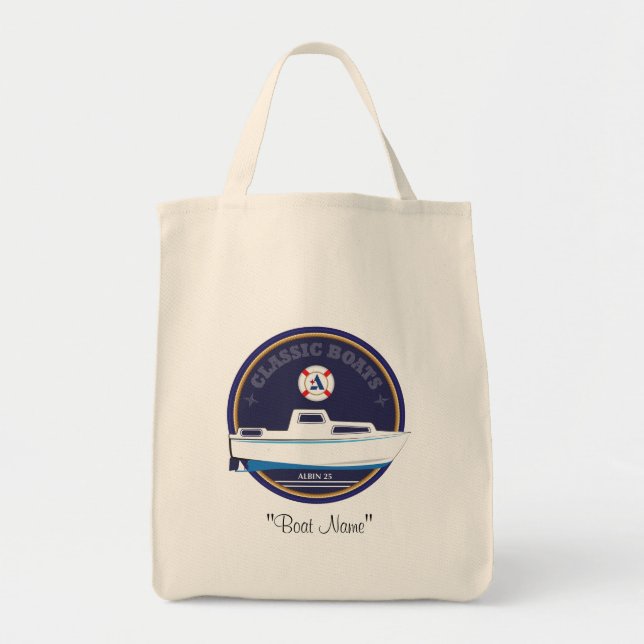 Tote O bolsa clássico do mantimento de Albin 25 dos (Frente)