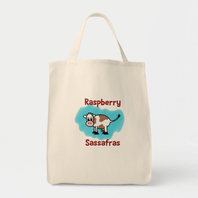 Tote O bolsa clássico do Sassafras da framboesa (Frente)