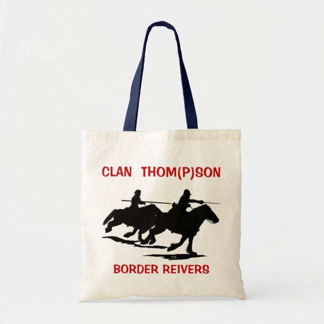 Tote O bolsa com o filho e os Border Reivers de Thom do (Frente)