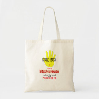 Tote O bolsa com uma atitude