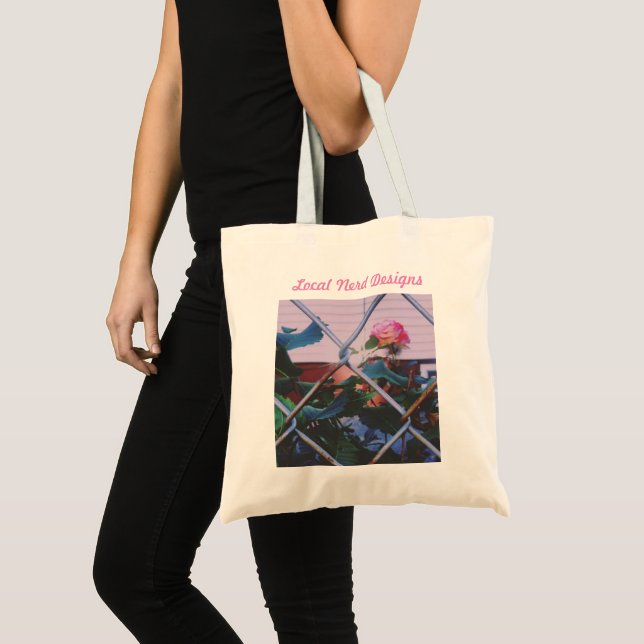 Tote O bolsa cor-de-rosa (Frente (produto))