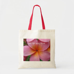 Tote O bolsa cor-de-rosa do Plumeria