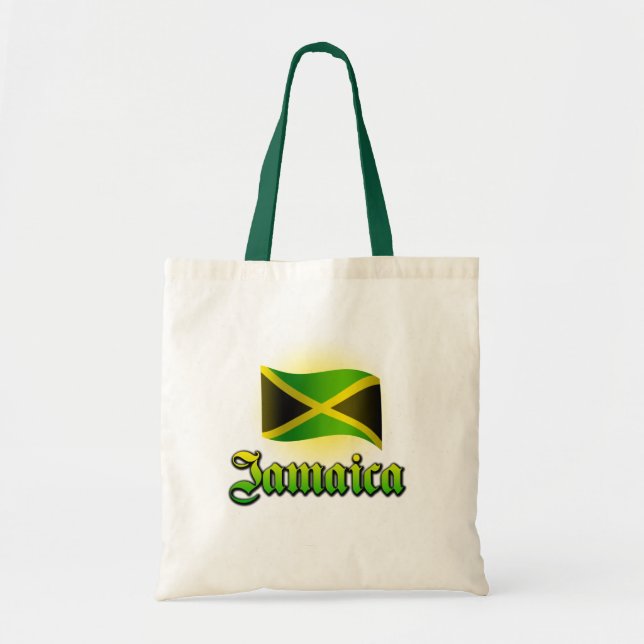 Tote O bolsa da bandeira de Jamaica (Frente)