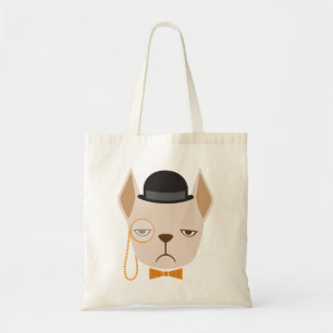 Tote O bolsa da caneca do meio do buldogue francês