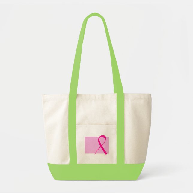 Tote O bolsa da consciência do cancro da mama (Frente)