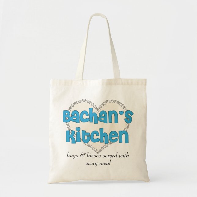 Tote O bolsa da cozinha de Bachan (Frente)