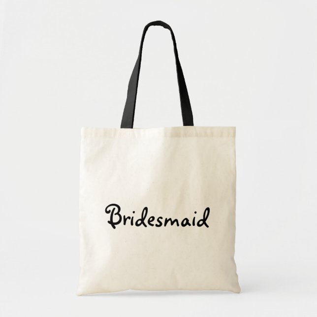 Tote O bolsa da dama de honra (Frente)