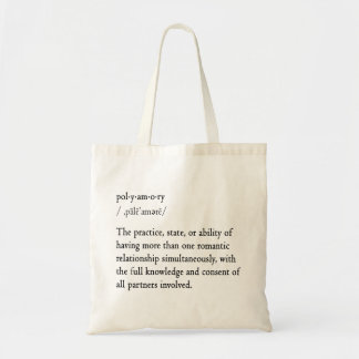 Tote O bolsa da definição de Polyamory