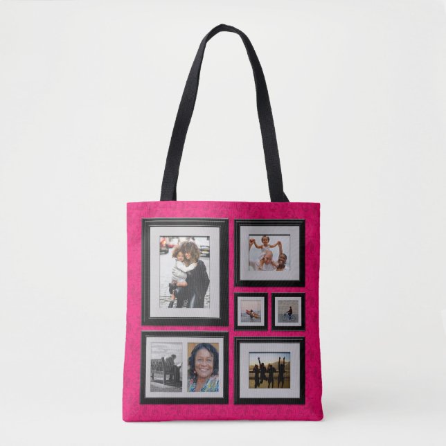 Tote O bolsa da galeria de fotografia com fundo (Frente)