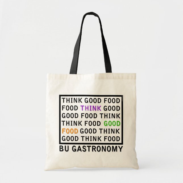Tote O bolsa da gastronomia dos BU (Frente)