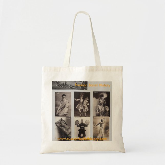 Tote O bolsa da história do balé do russo (Frente)