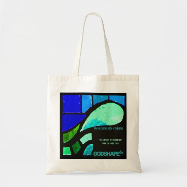 Tote O BOLSA da indicação de GodShape - VITRAL (Frente)