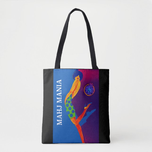 Tote O bolsa da mania de Mahj (Frente)