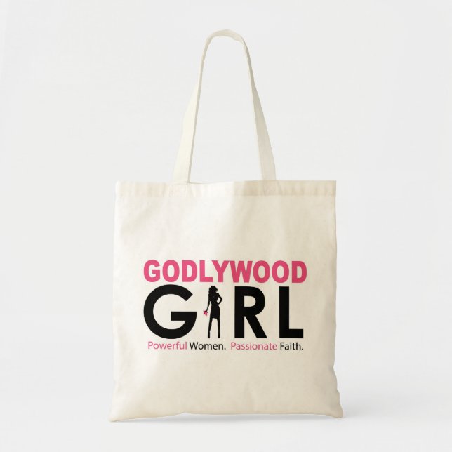 Tote O bolsa da menina de Godlywood (Frente)