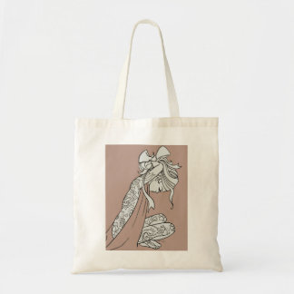 Tote O bolsa da menina do tatuagem
