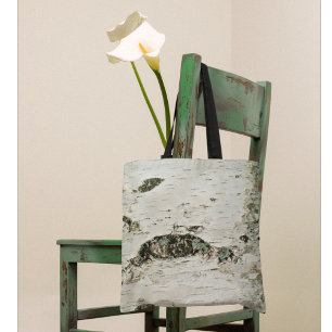 Tote O bolsa da natureza do tronco de árvore do