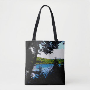 Tote O bolsa da opinião do lago