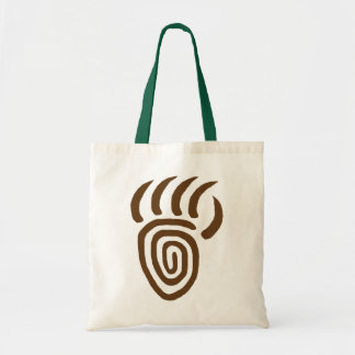 Tote O bolsa da pata de urso da emergência de Brown